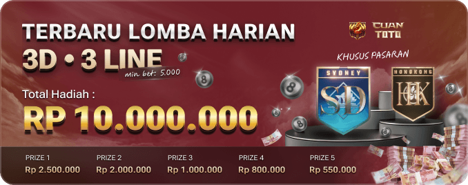 LOMBA HARIAN 3D-3LINE